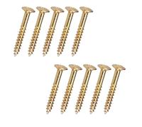 Lot de 10 vis de rechange en acier inoxydable pour cadre de guitare électrique - Vis de cadre de montage faciles à installer - Anneaux de micro Humbucker - Vis de fixation