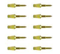 Lot de 10 vis de sécurité, charnières de porte, améliorations de goupille de sécurité qui offrent une protection stable contre les cambrioleurs pour la protection d'accès des charnières