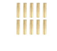 Lot de 10 vis d'espacement filetées femelles vers femelles en laiton hexagonales M4 x 30 mm pour drone quadrirotor et carte de circuit imprimé