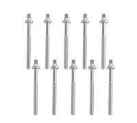 Lot de 10 vis en métal pour batterie - Pièce de rechange essentielle pour instruments de musique à percussion