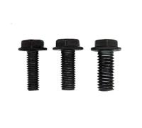 Lot de 10 vis M6, M7, M8, filetage à gauche, clous hexagonaux à bride, longueur 21/23 mm, acier au carbone, for machines-outils de découpe, accessoires(M7)