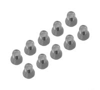 Lot de 10 vis Torx M2 M2,5 pour M3 M5 pour lames d'insertion en carbure CNC Outils de tournage Fixations de rechange pour la coupe (M2,5 x 5 mm)