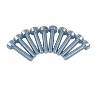 Lot de 10 vis Torx T27 M5 x 25 mm pour tondeuse à gazon Oleo-Mac et modèles similaires, remplace l'acier 9022 341 1050 pour réparation fiable d'équipement extérieur