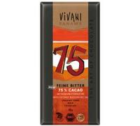 Lot de 10 Vivani Dark 75% Panama 80 g
