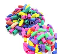 Lot de 100/200 gommes multi-nuances fabriquées en caoutchouc de haute qualité pour étudiants et artistes - Petites gommes portatives