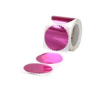 Lot de 100/250 étiquettes rondes dorées en relief pour bouteilles