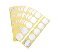 Lot de 100/250 étiquettes rondes dorées pour engrenages de récompense légale - Autocollants dorés argentés rougeurs pour engrenages ronds - Autocollants d'identification de marque