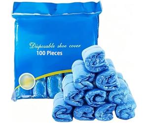 Lot de 100 à 2000 Couvre-Chaussures Jetables, Surchaussures AntidéRapantes, Utilisables à la Maison, dans Les Magasins et Autres Lieux Publics(500 Pieces)
