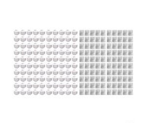 Lot de 100 accessoires de réparation de pneus de vélo, y compris patchs et tampons de polissage pour réparer les pneus de vélo n'importe où et n'importe quand (A)