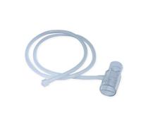 Lot de 100 adaptateurs CPAP avec tube en PVC de 80 cm - Adaptateur Luer Lock - Protection contre la contamination croisée - Pour titrage en laboratoire du sommeil et surveillance thérapeutique