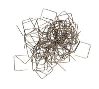 Lot de 100 agrafes à chaud haute performance pour réparation de pare-chocs de voiture, clous en acier inoxydable pour des réparations efficaces (agrafes plates de 0,6 mm)
