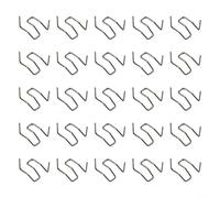 Lot de 100 agrafes à chaud pour réparation de pare-chocs de voiture, 0 6 mm/0 8 mm, matériau en acier inoxydable, pour soudure plastique (A)