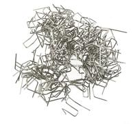 Lot de 100 agrafes à chaud pour réparation de pare-chocs de voiture, 0 6 mm/0 8 mm, matériau en acier inoxydable, pour soudure plastique (B)