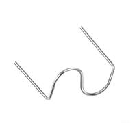 Lot de 100 agrafes pré-découpées en acier inoxydable 0 6/0 8 mm pour soudage en plastique, kit de réparation adapté pour pare-chocs de voiture, soudeur en plastique (I)
