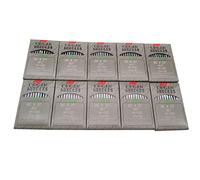 Lot de 100 aiguilles pour surjeteuse et machine à coudre Organ B27 DCX27 100PCS ORGAN-DCX27 10/70