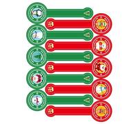 Lot de 100 alternatives respectueuses de l'environnement, caricatures dynamiques pour enfants, cadeaux de Noël faits à la main