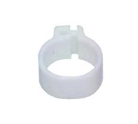 Lot de 100 anneaux colorés pour pattes de poulet, pigeon, diamètre intérieur 10 mm, outil d'identification pour perroquets et canards,Diamètre intérieur 10 mm
