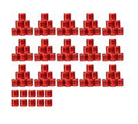 Lot de 100 anneaux de pigeon 8 mm 2023 pour la plupart des canards, oiseaux adultes, volaille, rouge, Hong Kong, 100 pièces