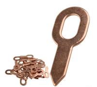 Lot de 100 anneaux d'extraction de bosses pour soudage par points de carrosserie de voiture