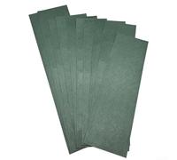 Lot de 100 anneaux en papier isolants pour systèmes de batterie par feuille de pâte de bois et de coton pour une isolation électrique efficace (G)
