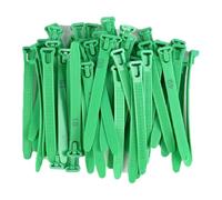 Lot de 100 anneaux réglables pour pattes de poulet de 0,8 à 2,8 cm, adaptés à la gestion et à l'étiquetage des élevages de canards et d'oies,Vert,Taille réglable (0,8 à 2,8 cm)