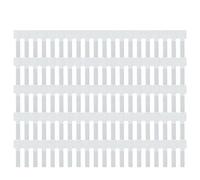 Lot de 100 attaches de câbles réutilisables - Support de corde auto-adhésif réglable - Gestion de la fermeture éclair - Blanc
