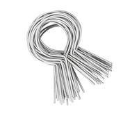 Lot de 100 attaches de clôture en métal de calibre 11 pour une installation facile dans les ranchs et les fournitures de jardin