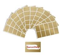 Lot de 100 autocollants à gratter - Autocollants à gratter - Étiquettes à gratter - Étiquettes à gratter - Pour fête, jeux, cadeau, carte postale, bricolage (35 x 58 mm)