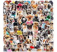 Lot de 100 autocollants amusants en vinyle imperméable pour ordinateur portable, bouteille d'eau, planche à roulettes - Cadeaux uniques pour enfants, adolescents, adultes (pas de répétitions)