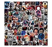 Lot de 100 autocollants de personnage pour ordinateur portable - Bombe en vinyle - Pour bagages, skateboard, moto, adolescents, adultes