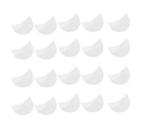 Lot de 100 autocollants de protection pour fard à paupières, tampons pour extensions de cils, patchs
