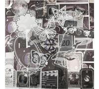 Lot de 100 Autocollants Décoratifs - Style Rétro pour Scrapbooking, Journal, Carnet de Notes et Enveloppes