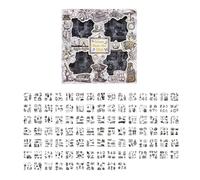 Lot de 100 autocollants en PVC Dessin animé Belle Aesthétique Auto-minceur pour ordinateurs portables Scrapbooking