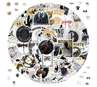 Lot de 100 Autocollants Fourth Wing, Motif Dragon Inspirant Autocollants, Messages de Motivation Positifs sur Autocollants, Vinyle Stickers pour Ordinateur Skateboard Portable Bouteilles d'Eau