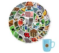 Lot de 100 autocollants imperméables en vinyle imperméables pour enfants, anniversaire, cadeau, fête, remplissage de bouteilles d'eau, bagages, ordinateur, skateboard