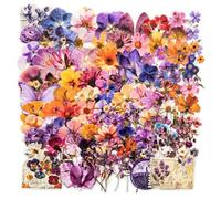 Lot de 100 autocollants pour scrapbooking - Motif fleurs - Ta Merry pour bullet journal