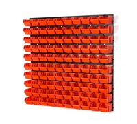 Lot de 100 bacs a bec en orange In-Box taille 1 et 4 plaques