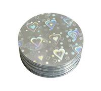 Lot de 100 badges protecteurs avec couche de protection pour animaux de compagnie pour une utilisation longue durée