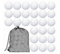 Lot De 100 Balles De Golf Biodegradables Avec Sac De Rangement Pour L'entrainement Et Le Jeu( )
