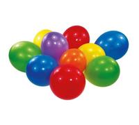 Lot de 100 Ballons - Latex - 17,6 cm - Coloris assortis
