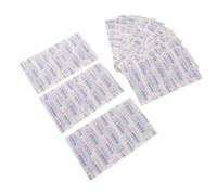 Lot de 100 bandages adhésifs en tissu bleu détectables pour la restauration - Imperméables et bien visibles - Bleu