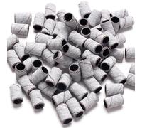 Lot de 100 bandes abrasives 80/120/180/240 pour ponceuse à ongles en acrylique