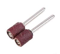 Lot de 100 bandes abrasives grain 320 avec 2 mandrins pour outils rotatifs de style Dremel dans les projets de travail du bois et d'artisanat