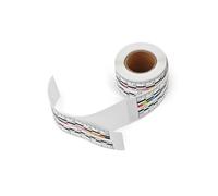 Lot de 100 bandes de mesure en papier adhésif pour analyse précise de la plaie, mesure clinique