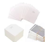 Lot de 100 barrettes à cheveux avec 100 sacs transparents en carton pour organiser des bijoux