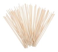 Lot de 100 bâtonnets diffuseurs de roseaux, matériau en rotin naturel, 3 mm × 20 cm, idéal pour la diffusion d'huile d'aromathérapie, bâtonnets diffuseurs de roseaux, 3 mm × 20 cm, 100 pièces