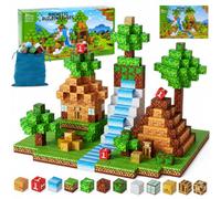 Lot de 100 Blocs de Construction magnétiques [2,5 cm] Construction Mine Aimants Mondiaux pour Enfants Montessori Jouets créatifs à partir de 4, 5, 6, 7, 8, 9, Jeu magnétique, Jouets pour Enfants à