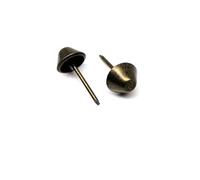 Lot de 100 boîtes à vin en laiton pour décoration de canapé (bouchon E diamètre 11 mm)