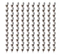 Lot de 100 boîtes d'engrais en plastique avec couvercle pour bonsaï, granulés organiques, utilisation en intérieur et en extérieur (grand)
