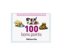 Lot de 100 Bons Points - Animaux - Chiens et Chats - Idéal pour Récompenses - Éducatif - Amusant